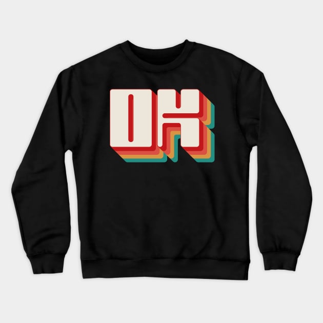 Oklahoma Crewneck Sweatshirt by n23tees